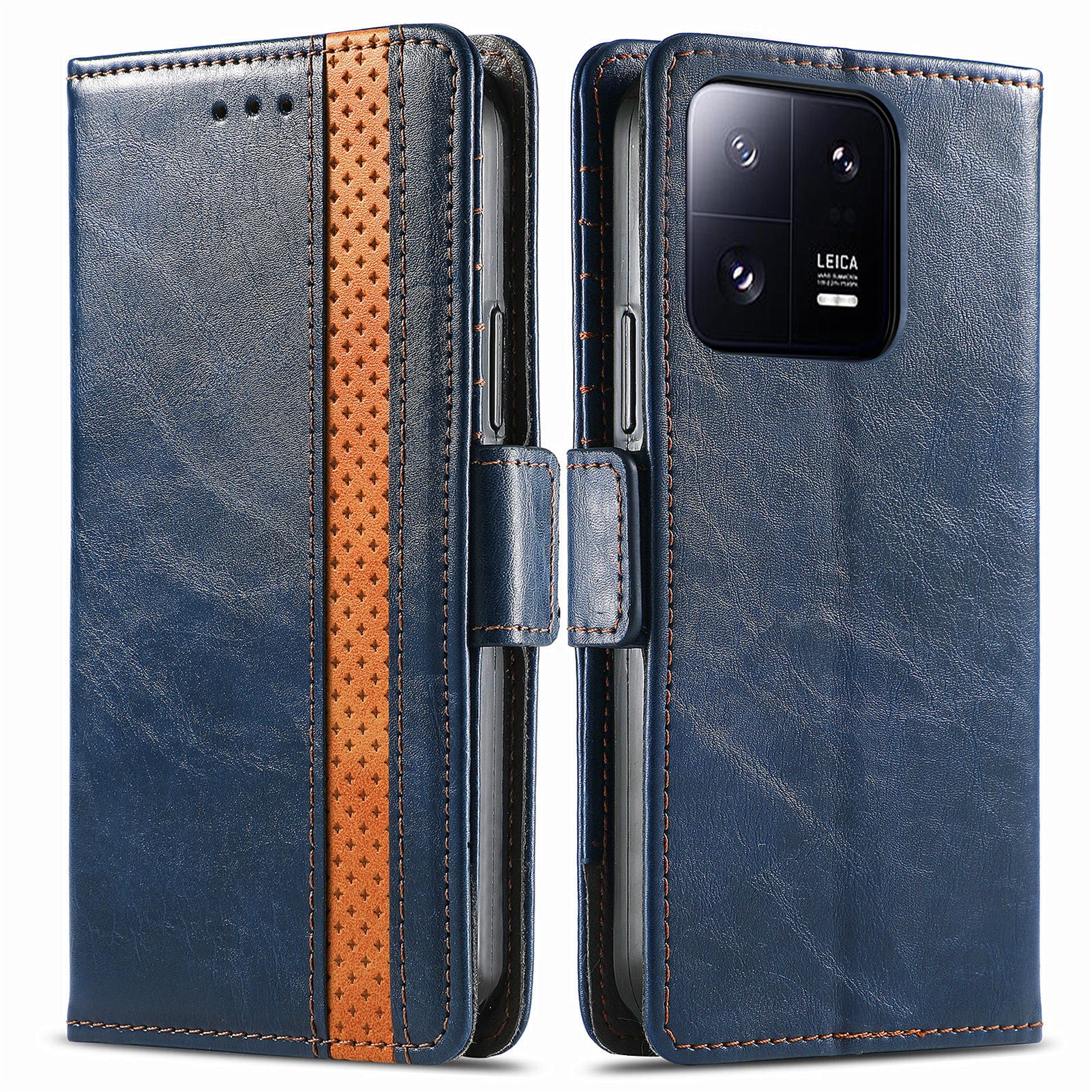 CASENEO 002 Series for Xiaomi 13 Pro 5G Business Splicing Phone Case PU Leather RFID Blocking Wallet Stand Folio Flip Cover CASENEO 002 Series for Xiaomi 13 Pro 5G Business Splicing Phone Case PU Leather RFID Blocking Wallet Stand Folio Flip Cover